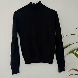 Black Turtle Neck Sweater